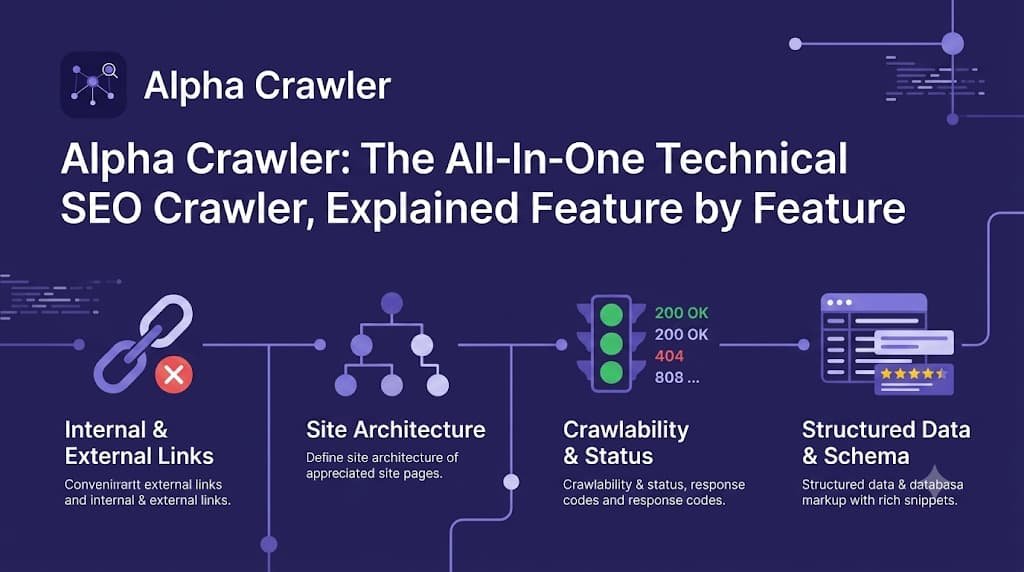 Alpha Crawler: The All-In-One Technical SEO Crawler, Explained