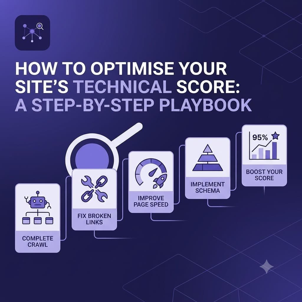 How to Optimise Your Site's Technical Score: A Step-by-Step Playbook